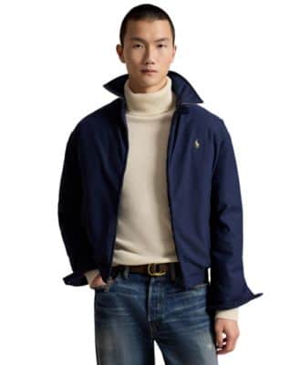 Polo Ralph Lauren Men's Insulated Twill Bomber Water-Resistant Jacket