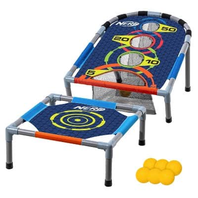 NERF NERF Kids Bounce N Score Target Toss Game Set