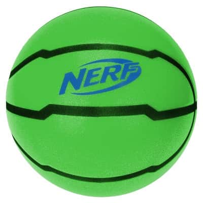 NERF Quiet Court Mini Basketball - Green