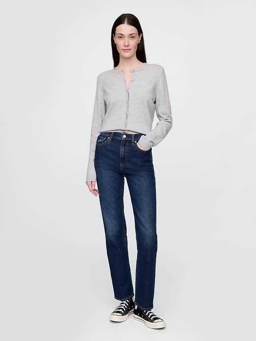 GAP High Rise '90s Slim Straight Jeans