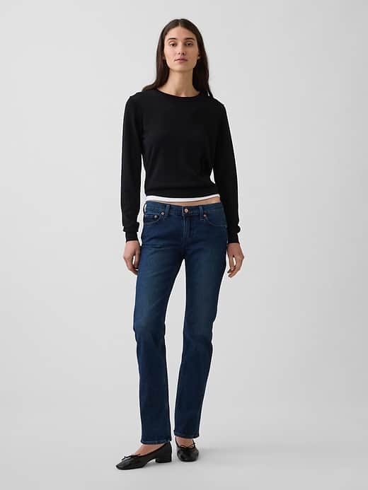GAP Low Rise '90s Slim Straight Jeans