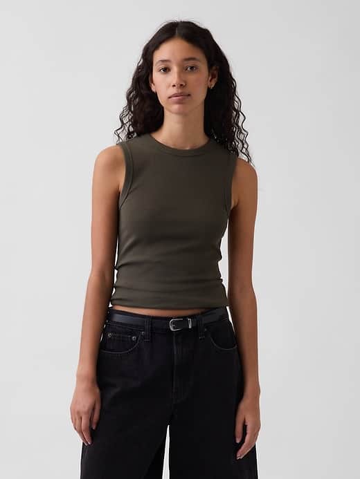GAP Modern Crewneck Tank Top