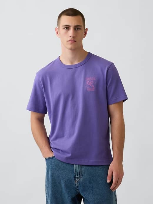 GAP Heavyweight Relaxed Graphic T-Shirt