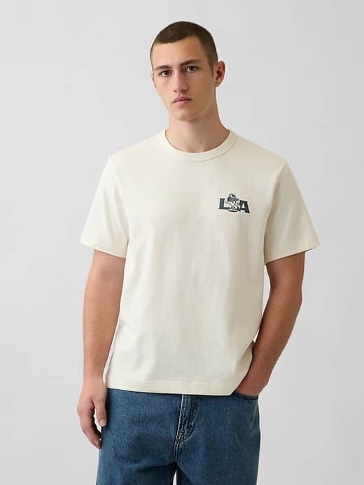 GAP Heavyweight Relaxed Graphic T-Shirt