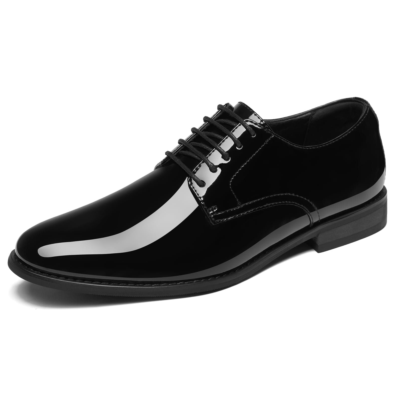 HEEZ Men's Dress Shoes Classic Cap Toe Oxford Formal Shoes for Men Non Slip | Wide Width…