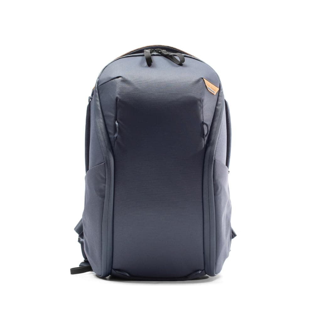 Everyday Backpack Zip 20L, Black, 270-Degree Zip, Dual Side Pockets, FlexFold Dividers, F…