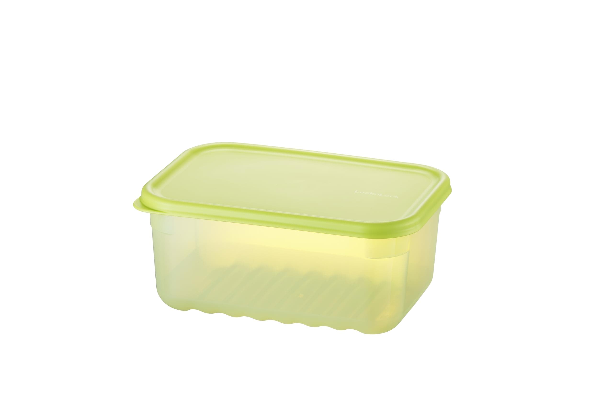 Fresh-Block Plastic Food Storage Container | Produce Storage Containers for Fridge | Vege…
