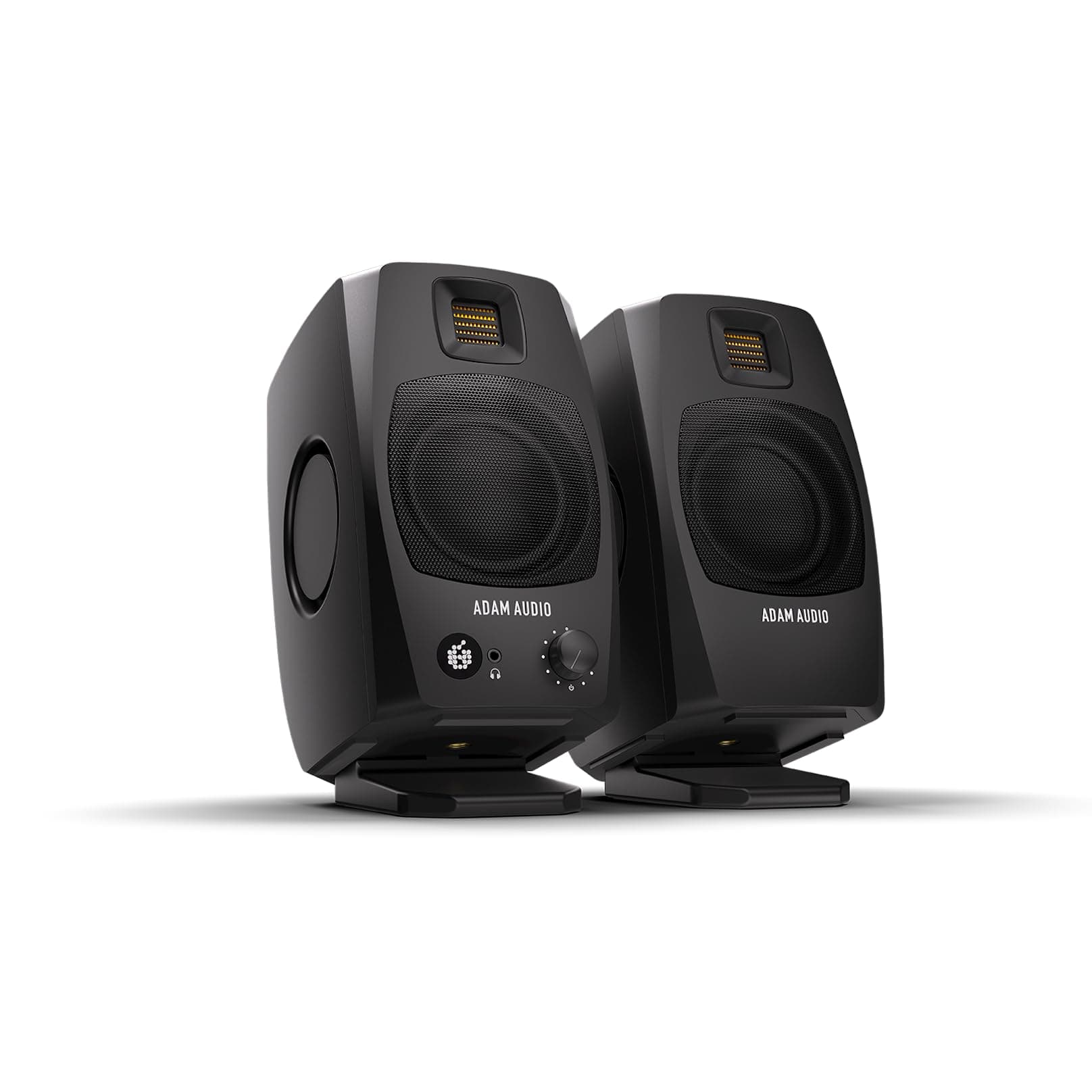D3V Active Desktop Studio Monitor Speakers - Black
