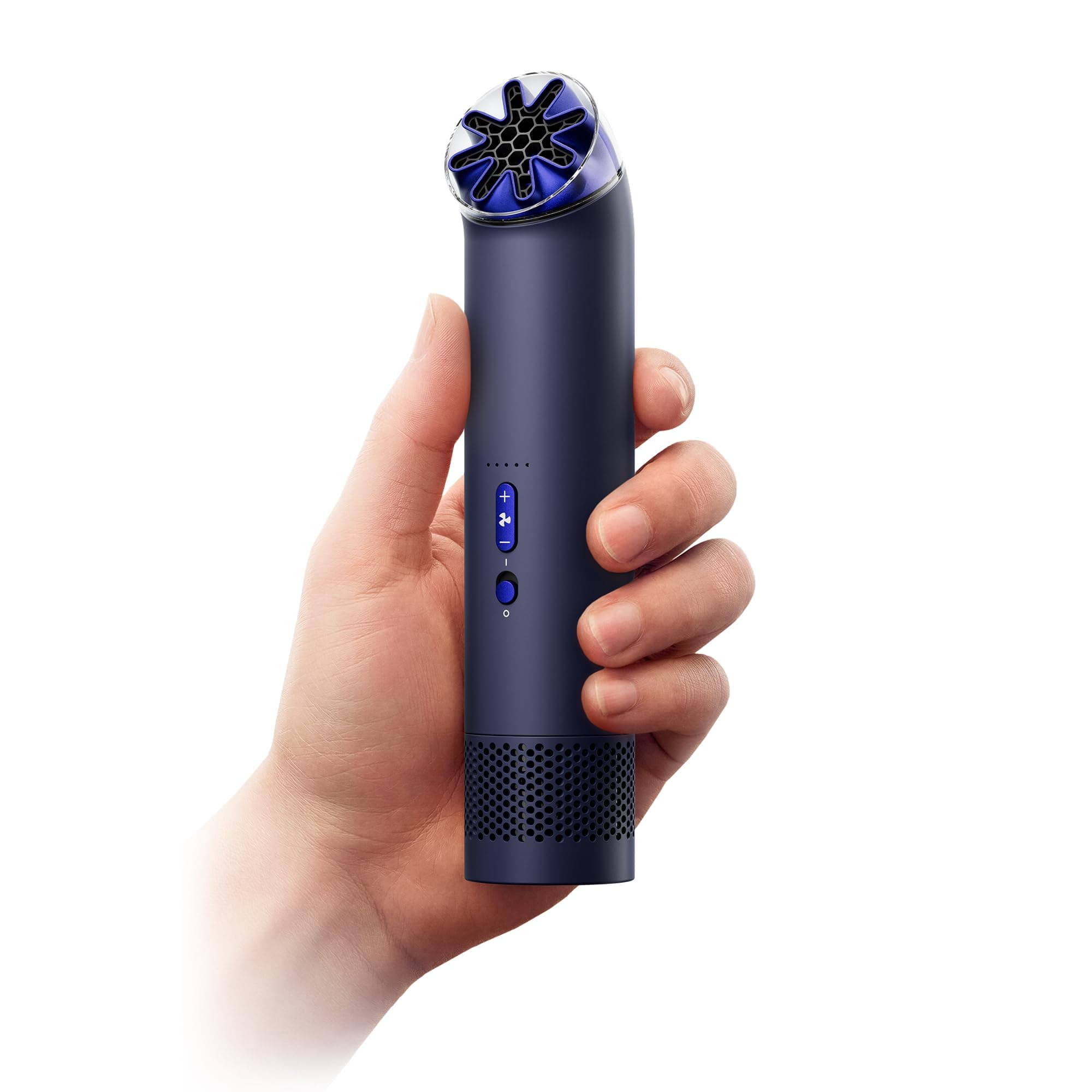 HushJet Mini Bladeless Personal Fan (Ink/Cobalt)