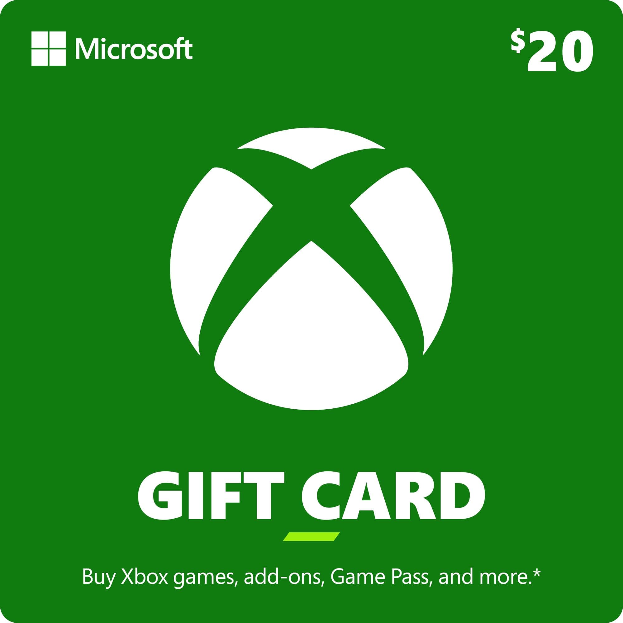 $20 XBOX Gift Card [Digital Code]