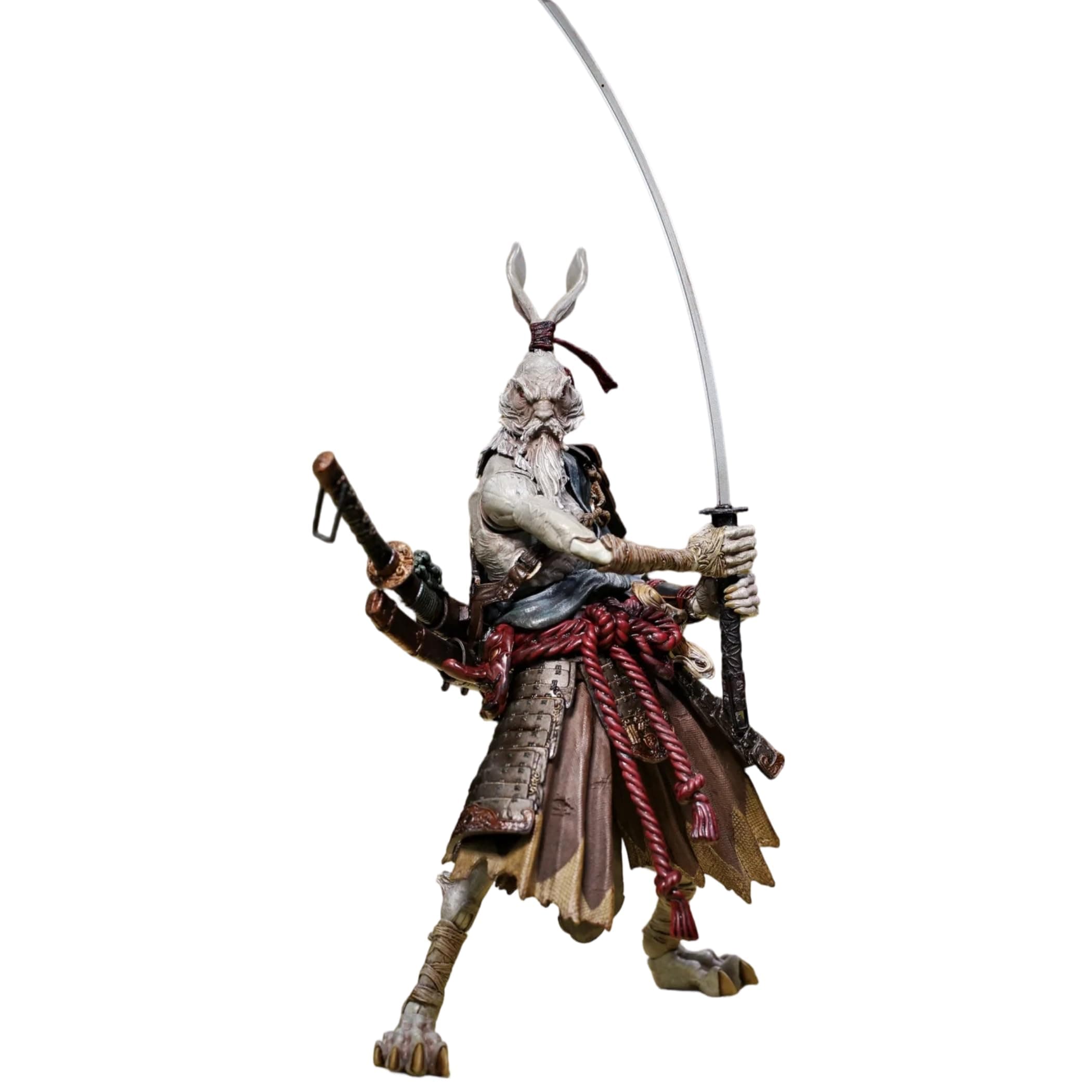 Maestro Union 1/12 190mm Furry Planet Rabbit Samurai Action Figure-Nameless Swordsman Hig…