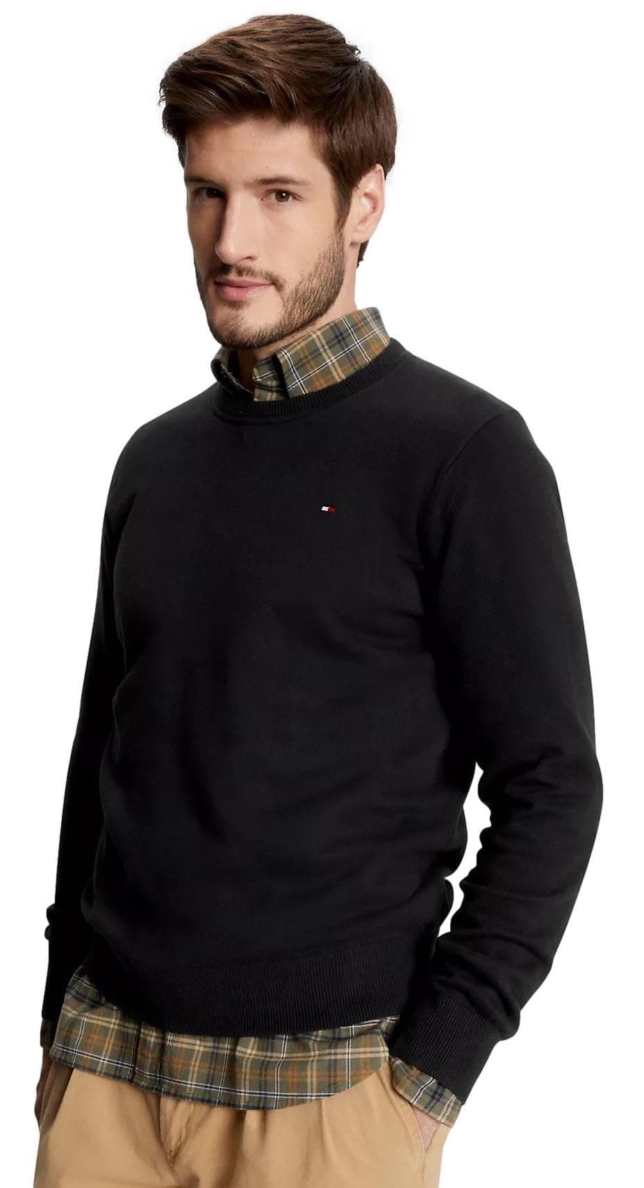 / He.Pullover / PIMA ORG CTN CASHMERE CREW NECK