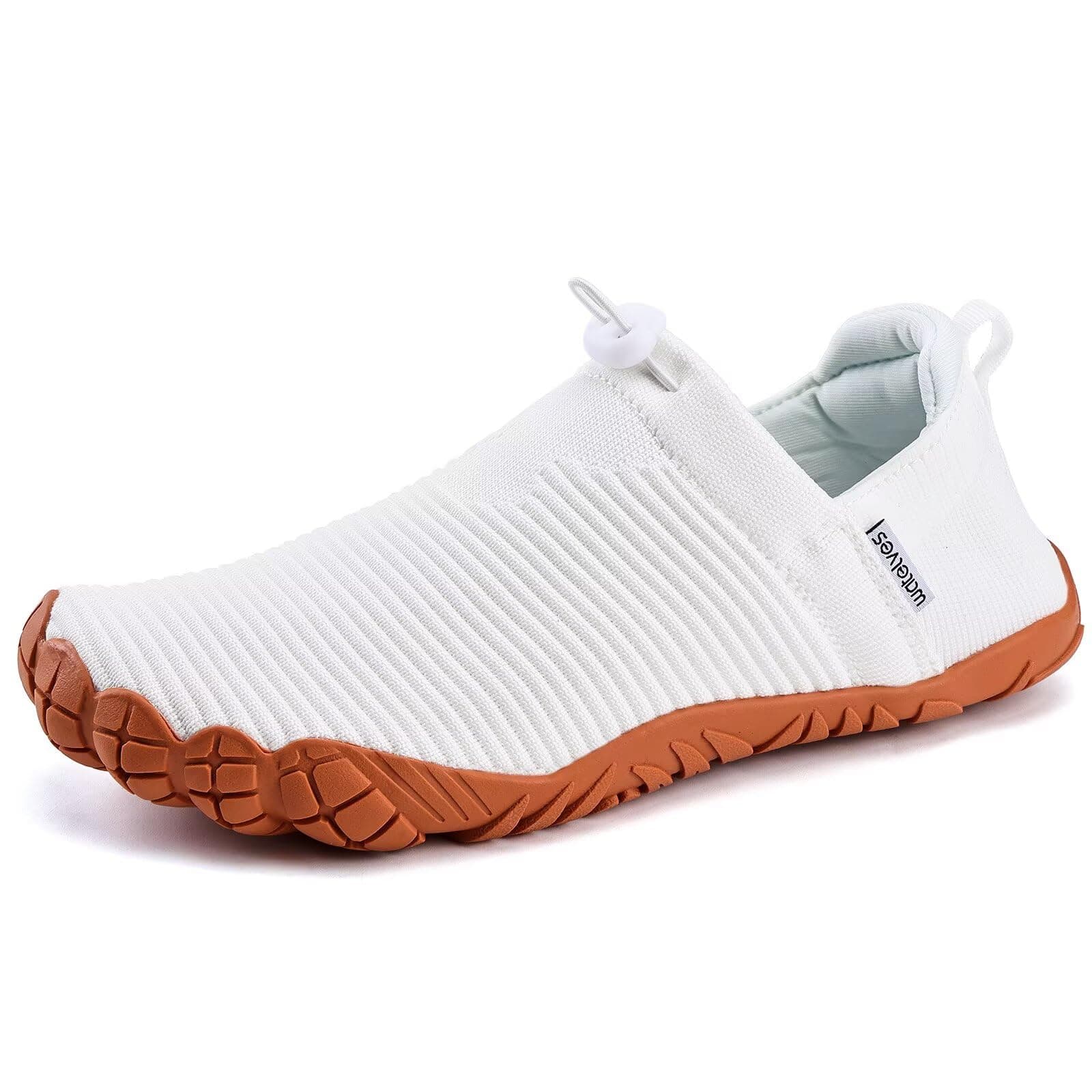WateLves Water Shoes Womens Mens - Comfortable Lightweight Striped Pattern Barefoot Shoes…
