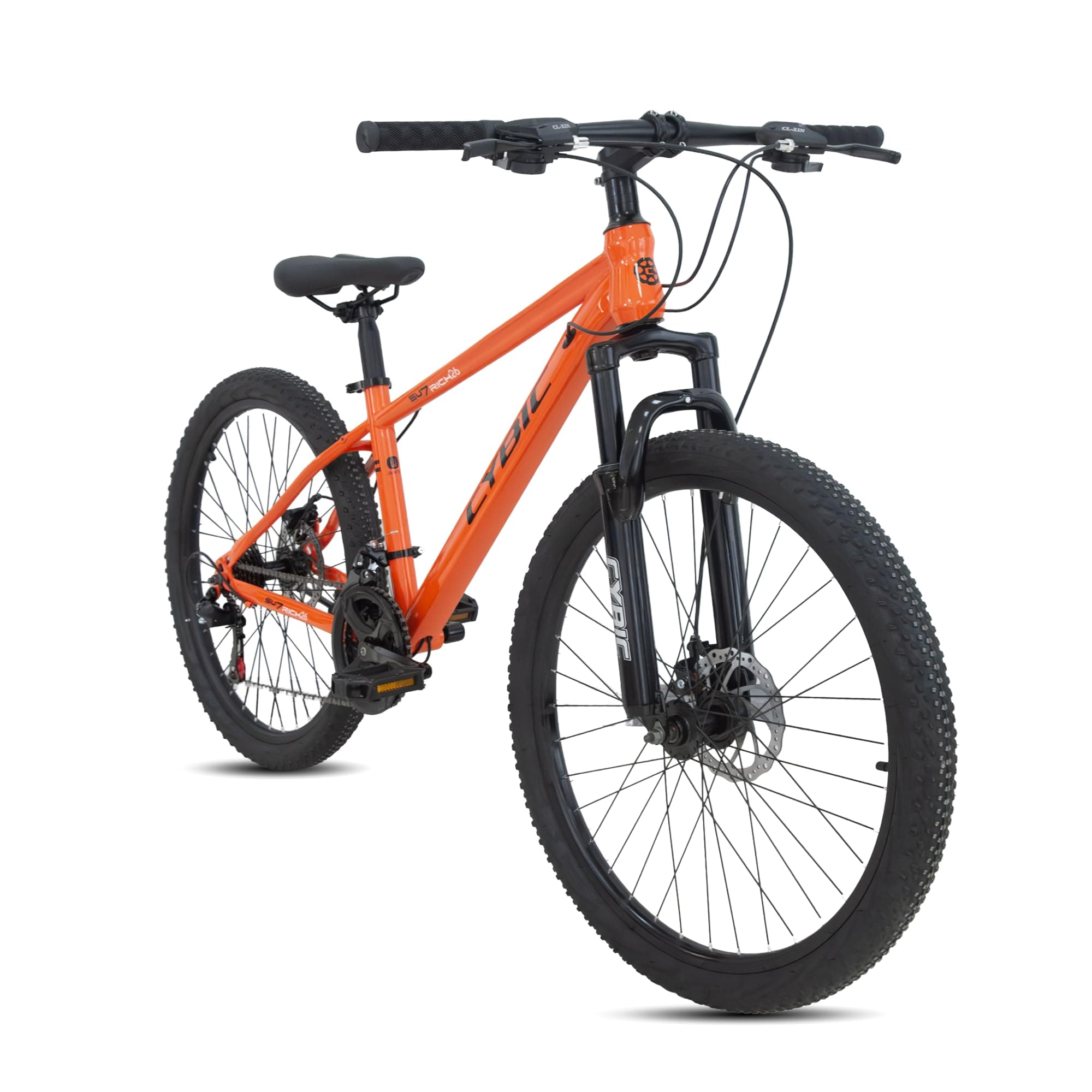 CYBIC 26" Mountain Bike for Adults - 21-Speed Steel Hardtail