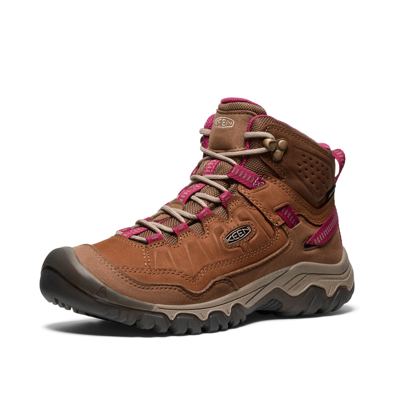 Women's Targhee 4 Mid Height Durable Comfortable Waterproof Hiking Boots