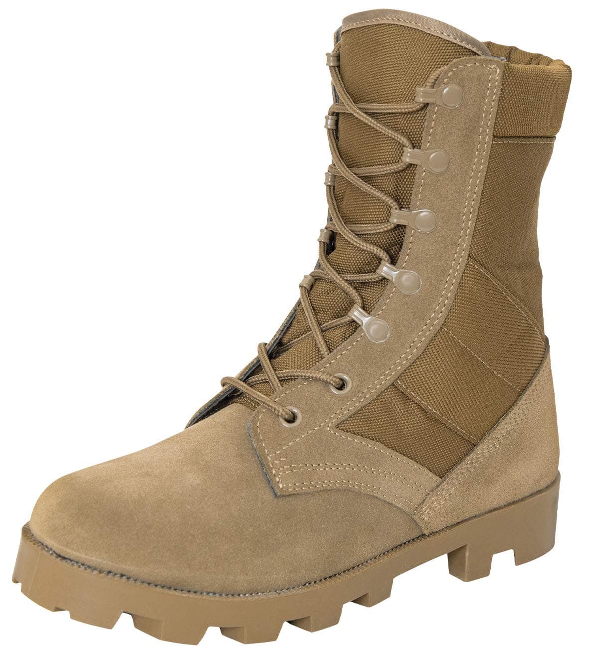 Rothco Speedlace Jungle Boots Leather Suede Rugged Tactical Hiking Boot 8" High