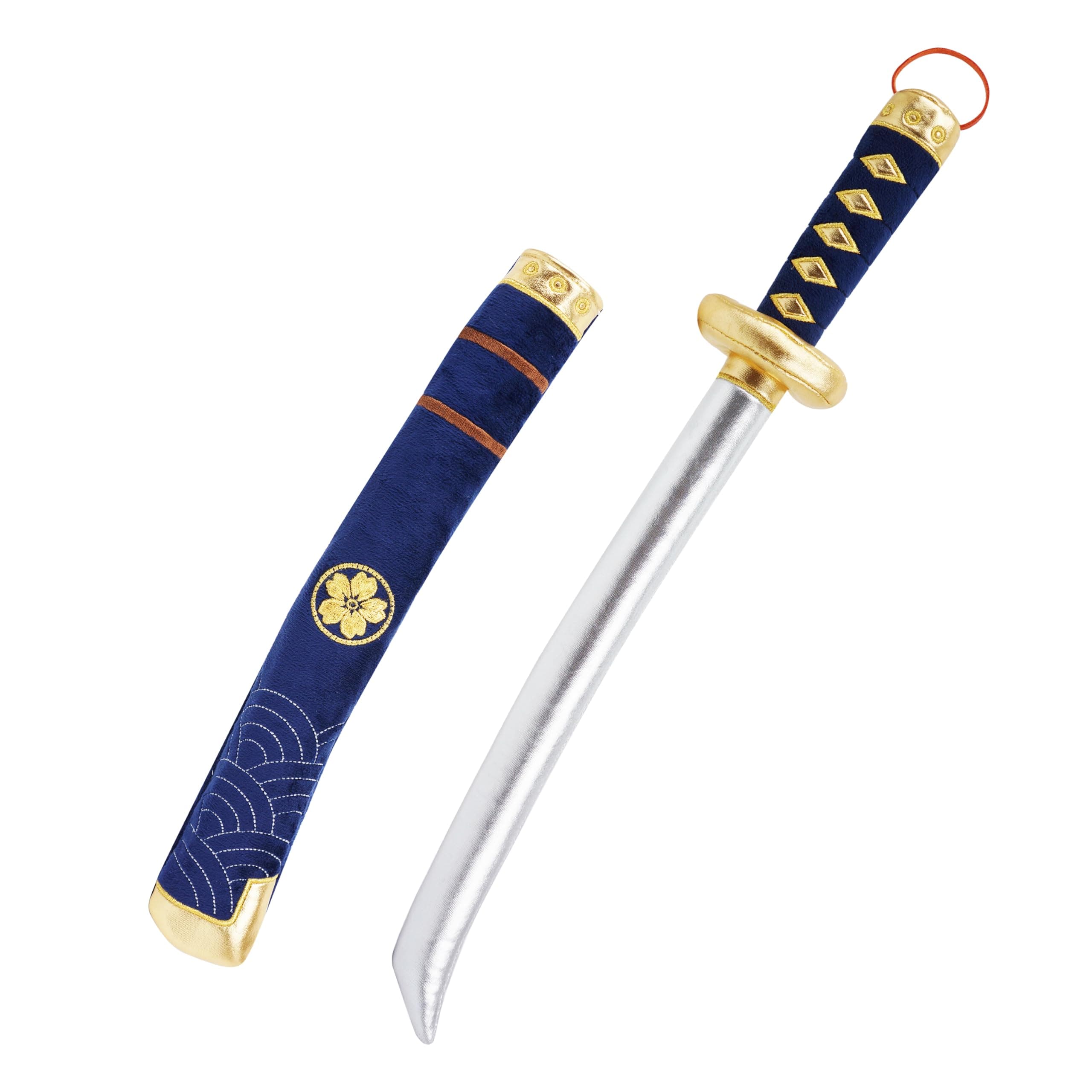 June Garden 19" Blue Shadow Samurai Plush Sword with Sheath
