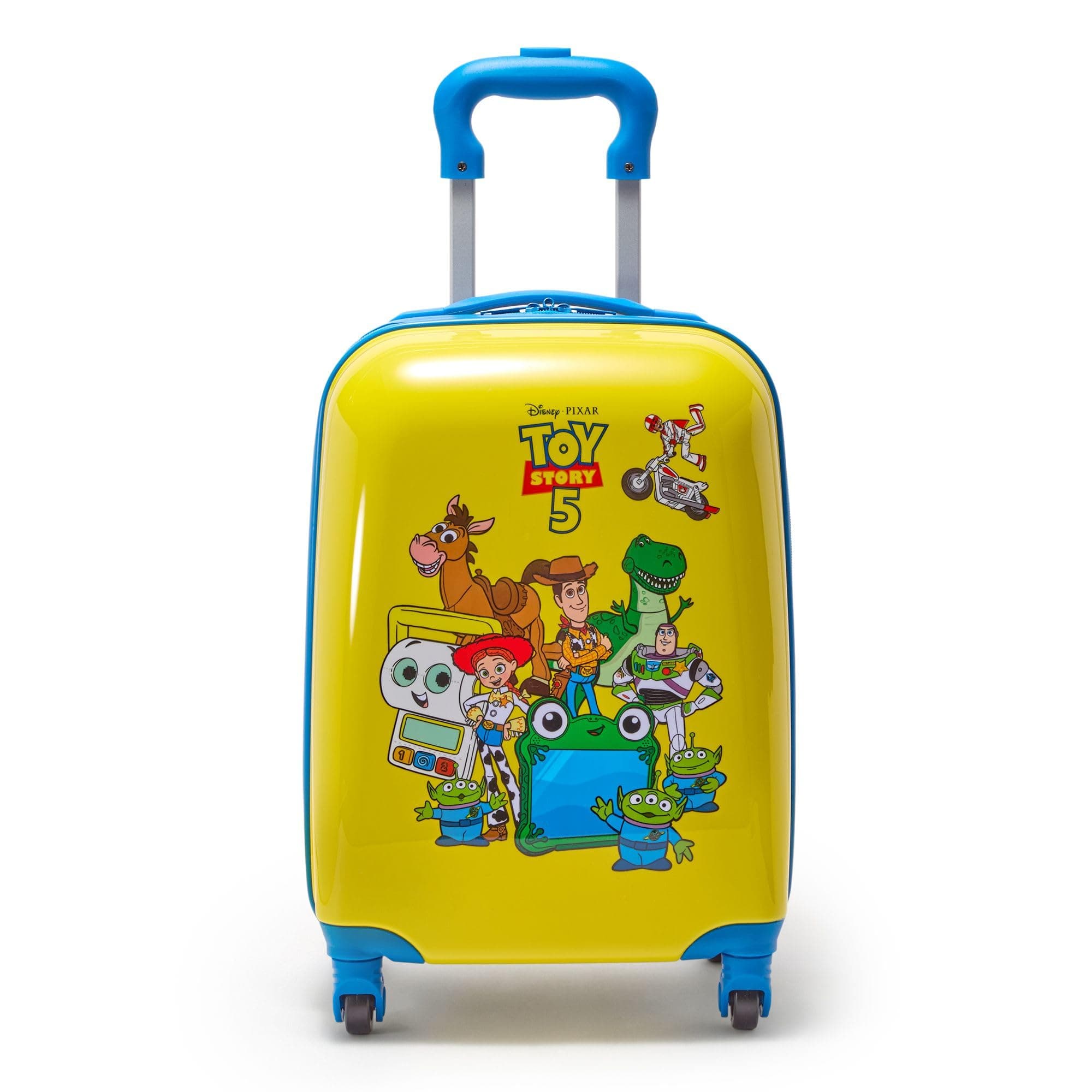 Official Toy Story 5 Rolling Hard Shell Luggage for Kids