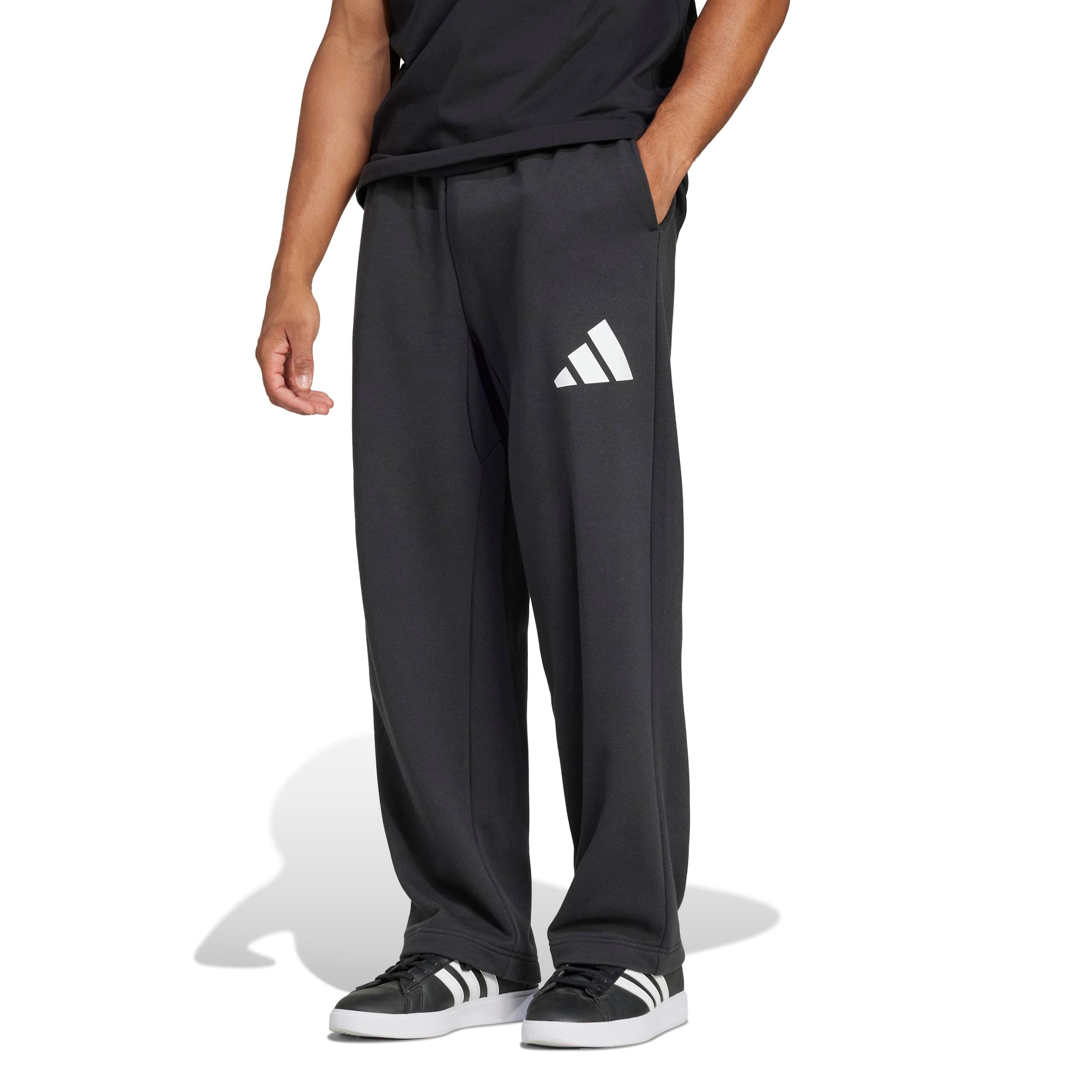 Men's Essentials 3-bar Wide Leg Pants