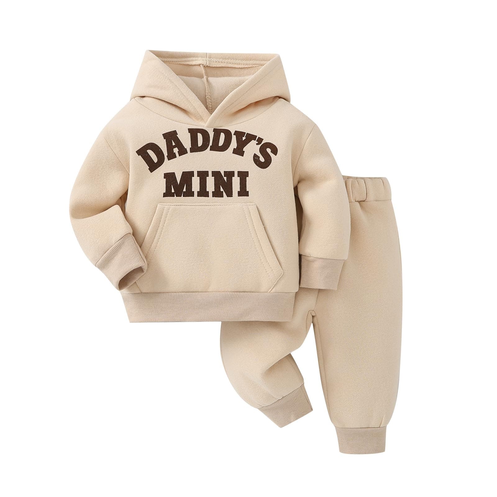 Toddler Baby Boy Fall Clothes Long Sleeve Hoodie Sweatshirts Pants Set Infant Winter Outfits