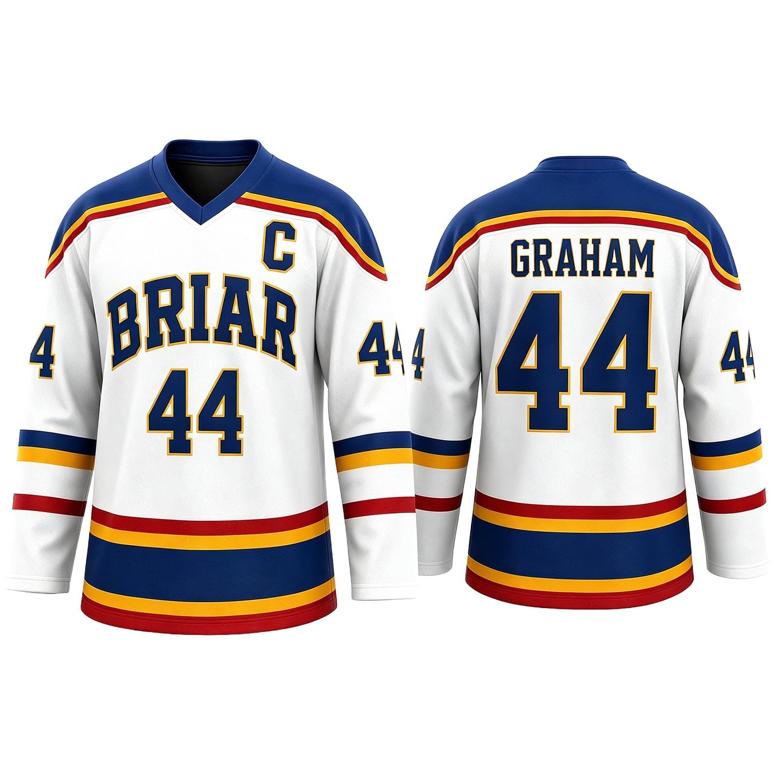 Off in Campus Merch Hockey Jersey, Unisex Briar Shirt,Graham 44 & Logan 22 & Tucker 46 &…