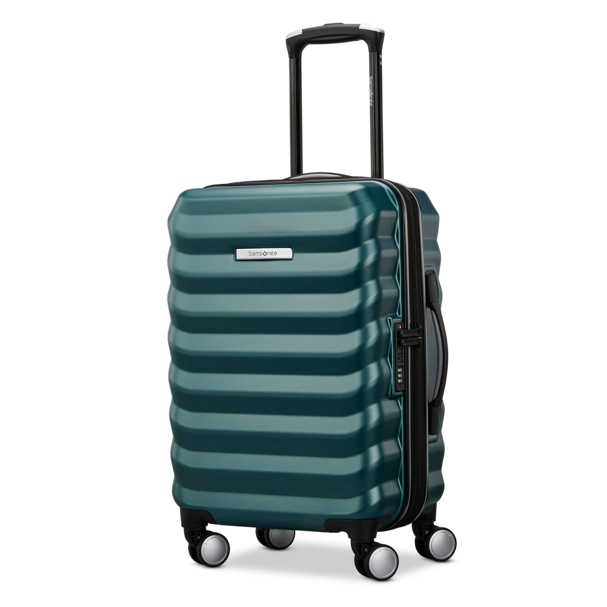Hard-Sided 20-Inch Lightweight Carry On Expandable Element Suitcase: Durable, 360° Spinne…