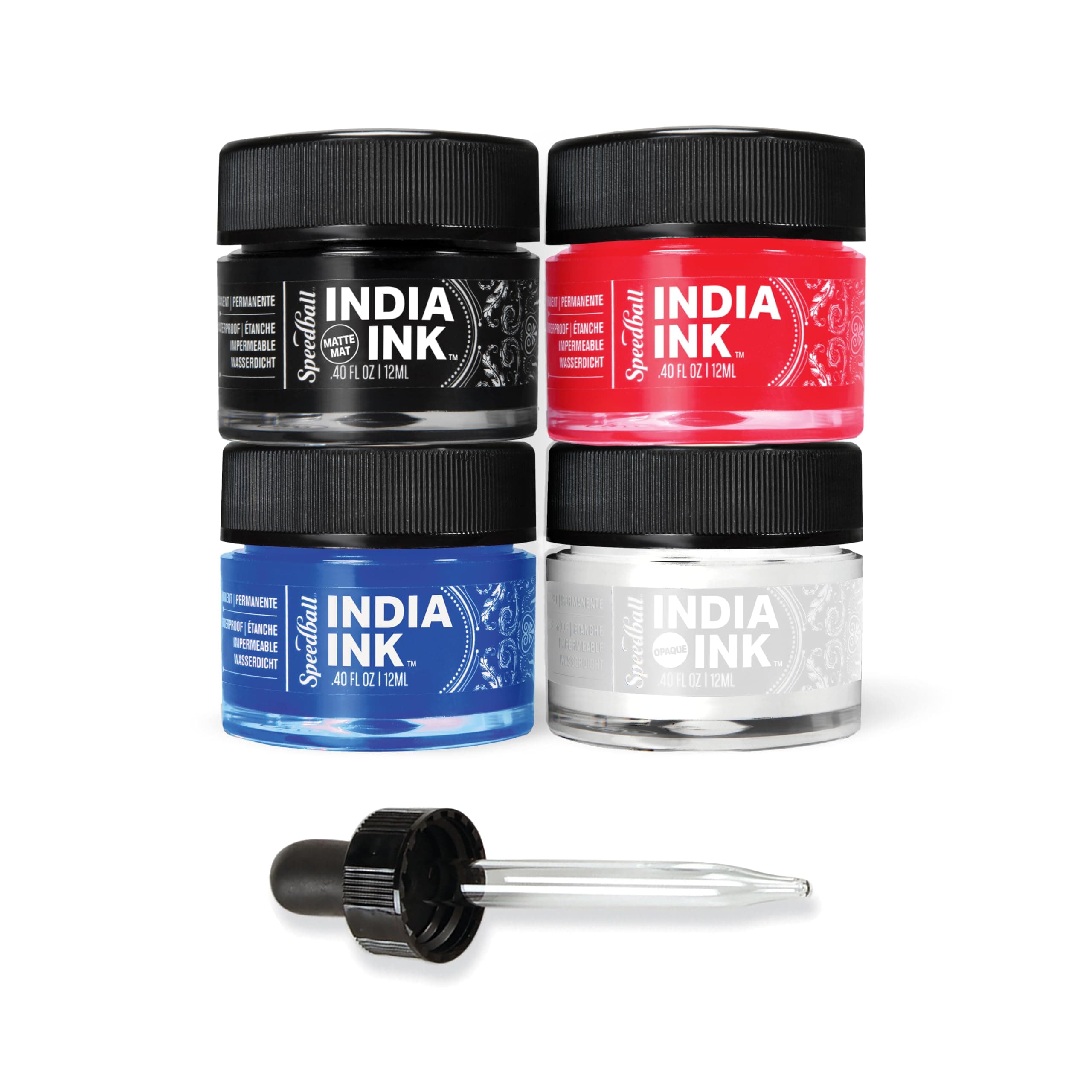 Speedball India Ink 5 Piece Set