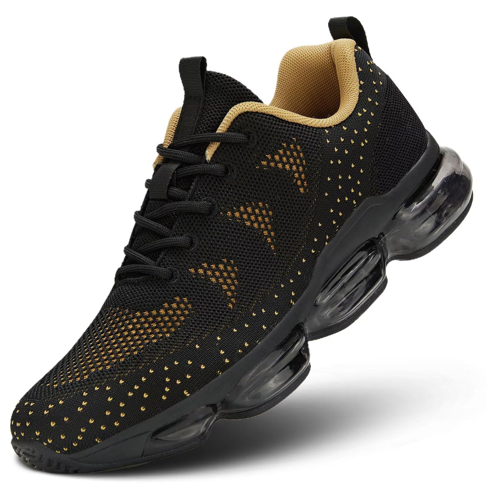 Mens Walking Running Shoes Breathable Fashion Tennis Sneakers Mesh Workout Casual Athleti…