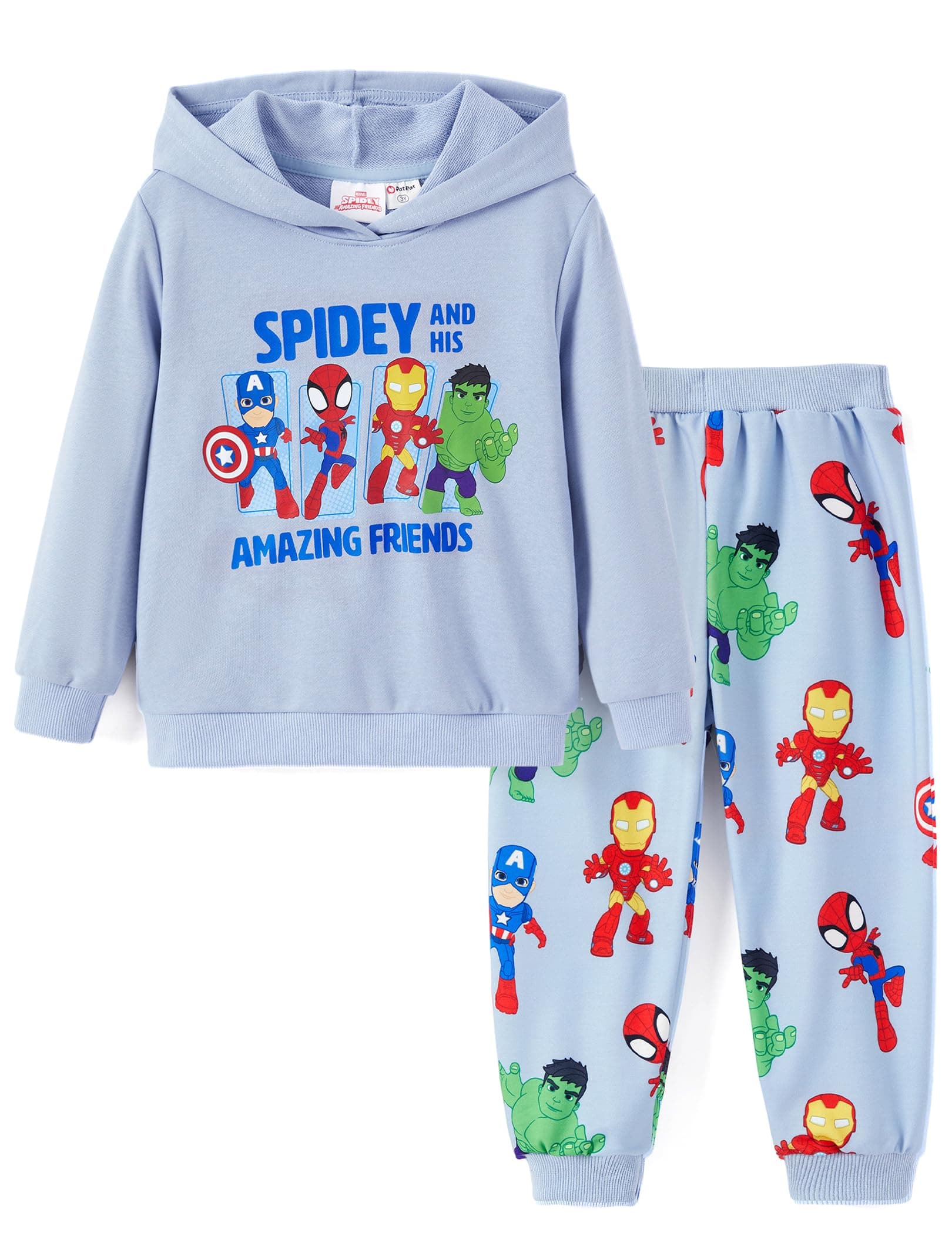 Spider-Man Sweatsuit Marvel Toy Story Boys Hoodie & Sweatpants 2-9Y