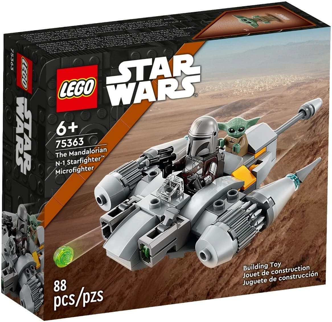 LEGO Star Wars The Mandalorian N-1 Starfighter Set