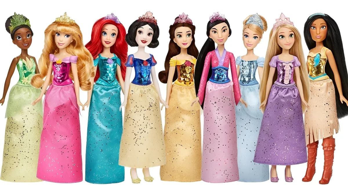 Disney Princess Royal Shimmer Doll Collection