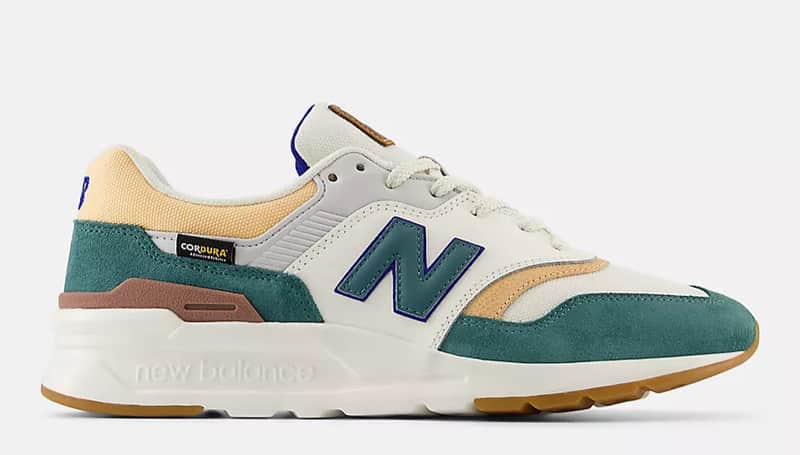 997H CORDURA FABRIC Sea Salt Green Multi CM997HZT Fashion Sneakers
