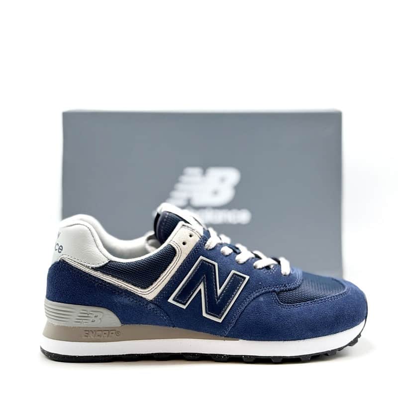 *NEW* Men New Balance 574 Core Sneaker INDIGO / SEA SALT (ML574EVN) 👍