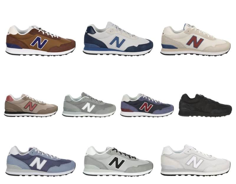 515 Men's Suede Athletic Running Low Top Training Shoes Sneakers