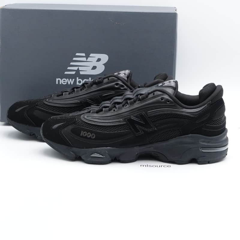 1000 Sneakers Men's M1000B Black/Black Cement/Castlerock