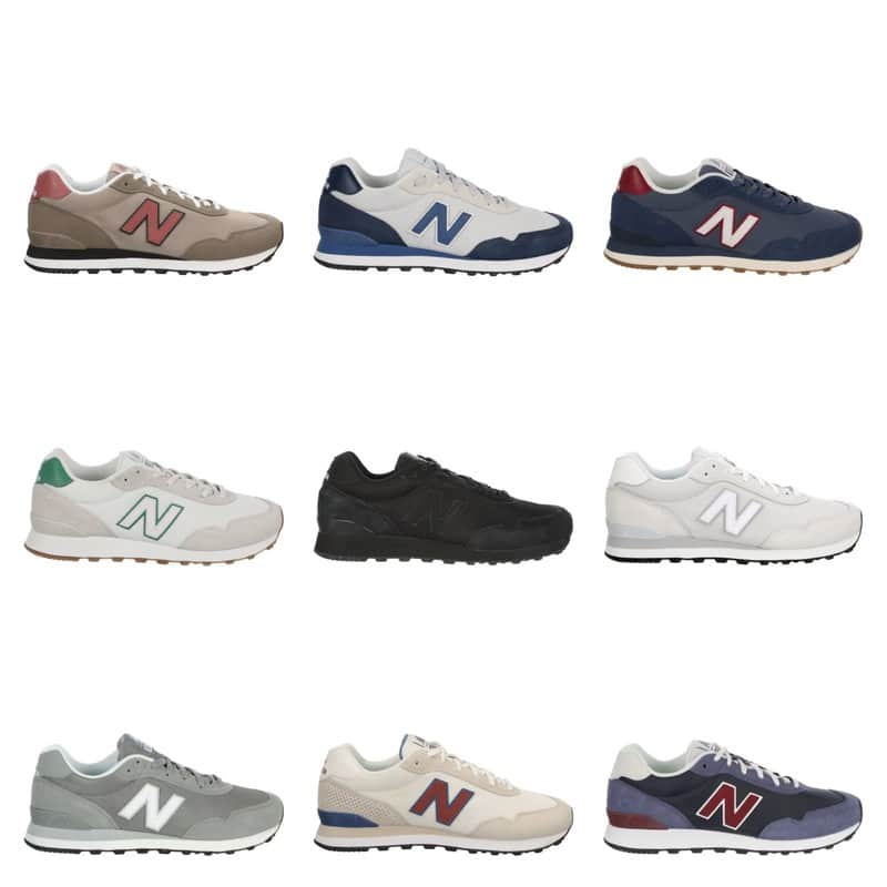 515 Men's Suede Athletic Running Low Top Training Shoes Sneakers