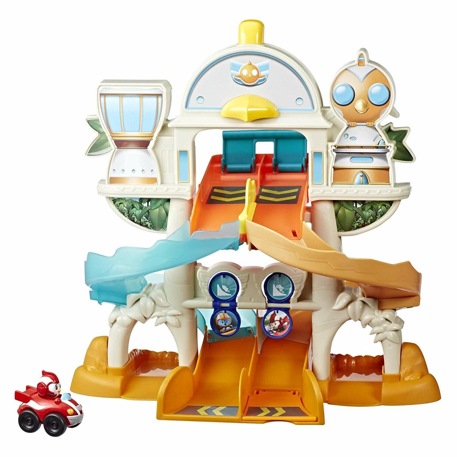 NEW Playskool Nick Jr. Top Wing Mission Ready Race Track with Rod Racer Figure