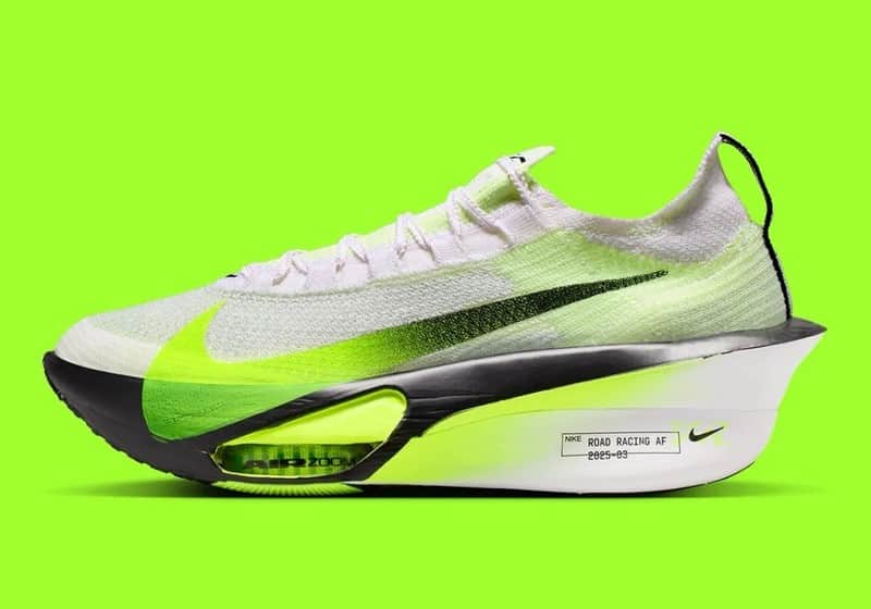 Alphafly 3 White Barely Volt Black Running Sneakers IR1817-100 Men's Sizes