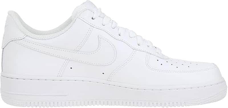 Men's Air Force 1 '07 Basketball Shoe, White/White, 10 US