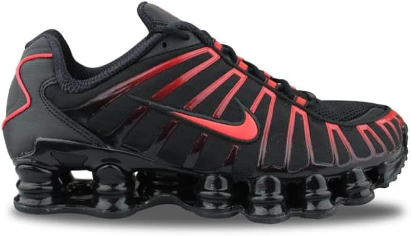 Shox TL Men's Shoes (Black/Black/Light Crimson)