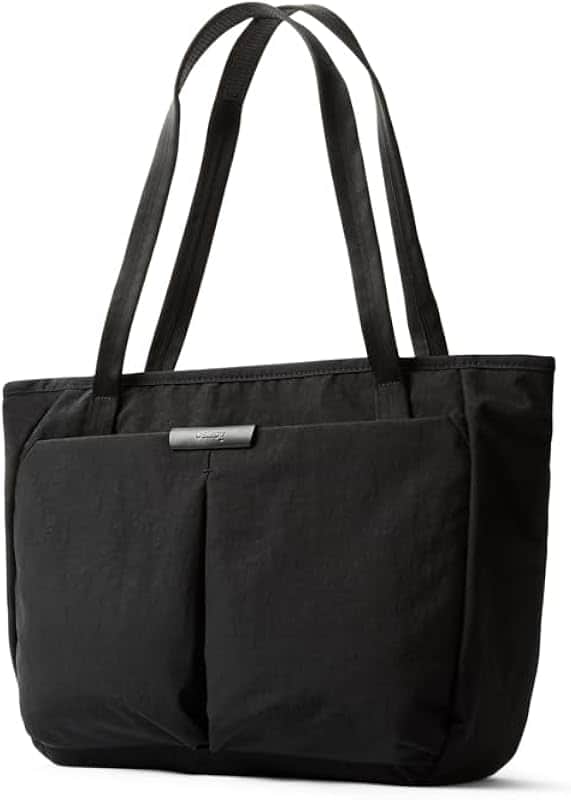 Tokyo Wonder Tote, 12L, 14-inch Laptop Bag - Raven