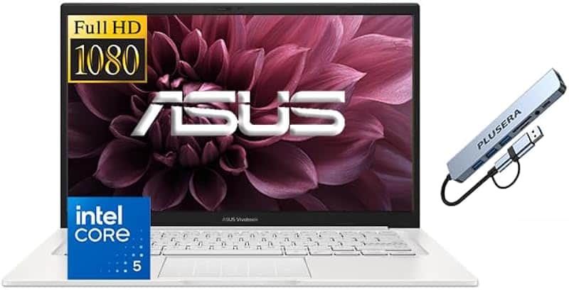Vivobook 14" FHD Business Laptop Computer, Intel Core 5 120U (10-core) Processor, 12GB RA…
