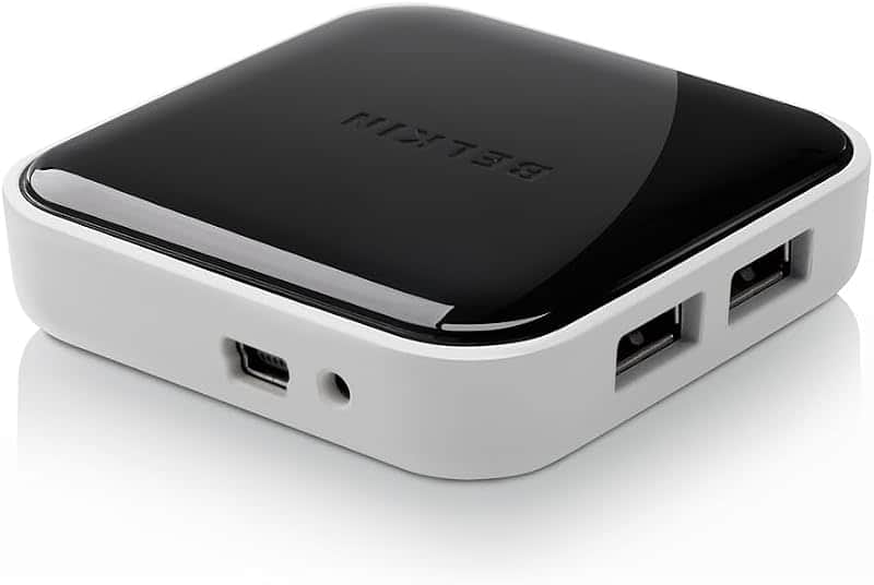 4-Port USB 2.0 Hub | Expands USB connectivity for laptop and PC, plug-and-play setup, com…