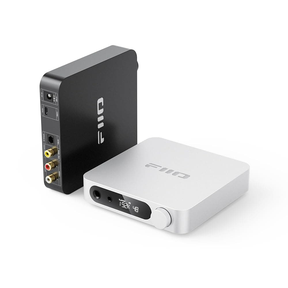 K11 DAC and Headphone Amplifier for Home Audio or PC, 6.35mm and Balanced 4.4mm, RCA, Coa…