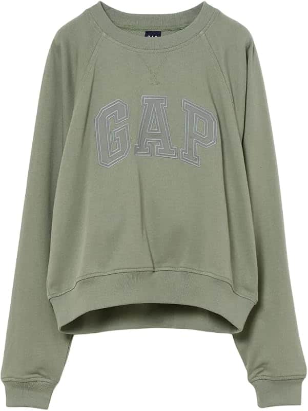 Women's French Terry Logo Crew Sweatshirt