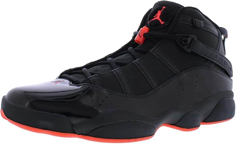 Jordan 6 Rings Men's Shoes (Black/Black/Infrared 23)
