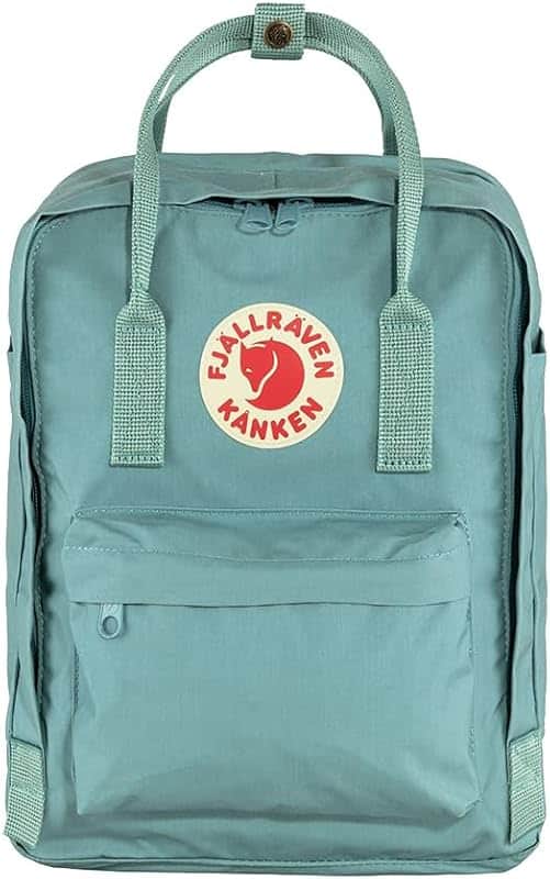 Fjallraven Kanken Laptop 13" Unisex Backpacks Size OS, Color: Sky Blue