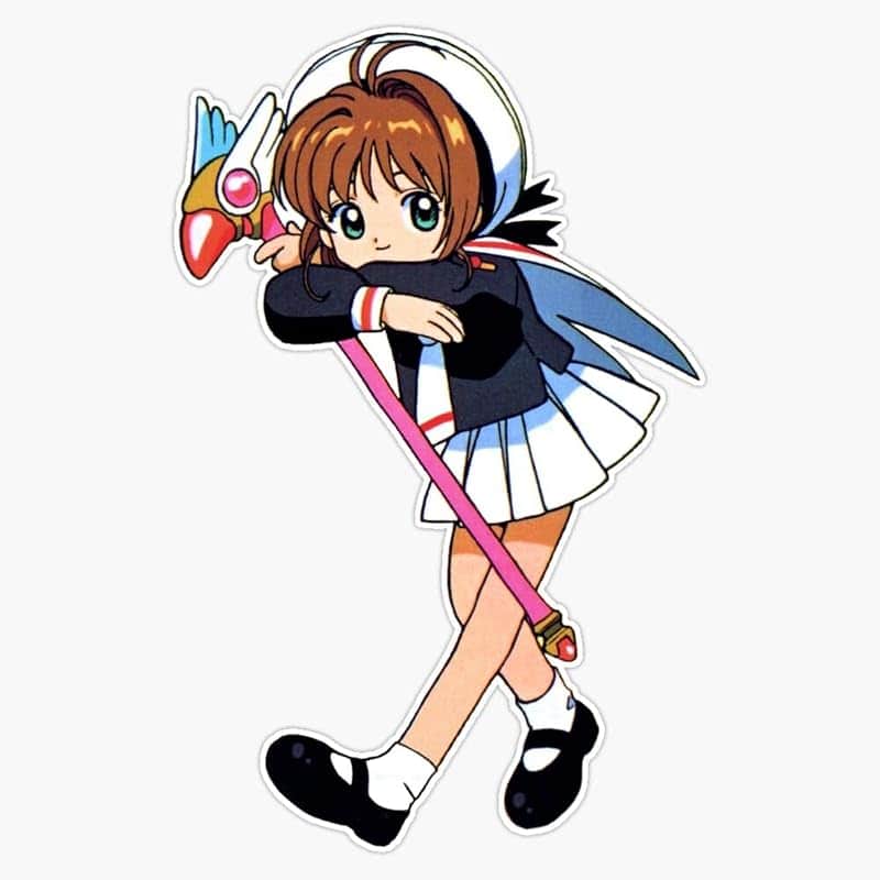 Cardcaptor Sakura Sticker Vinyl Waterproof Sticker Decal Car Laptop Wall Window Bumper St…