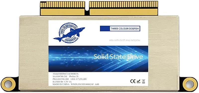 Dogfish 1TB SSD for MacBook NVMe PCIe Gen3x4 M.2, Internal Solid State Drive Upgrade for…