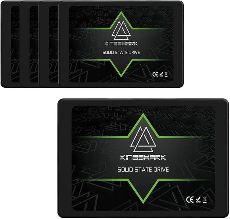 Kingshark SSD 2.5 SATA III 64GB High Performance Internal Solid State Drive for Desktop L…